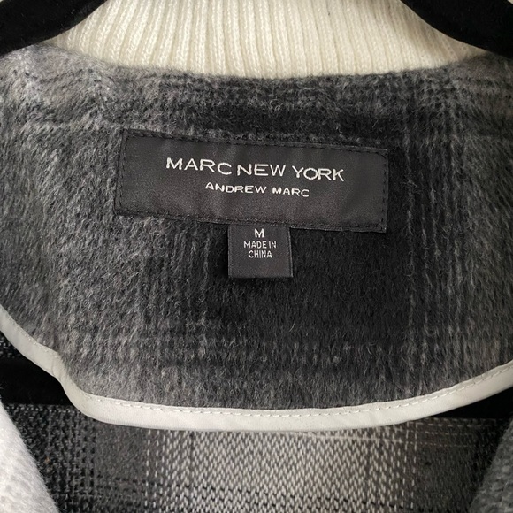 Marc New York Women’s Plaid Half Zip Jacket - Picture 3 of 10